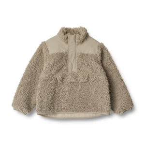 kids pile anorak