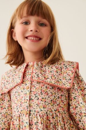 laura ashley girls floral collar dress
