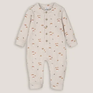 mushroom waffle romper