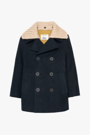 boys navy coat