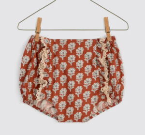 printed frill bloomers