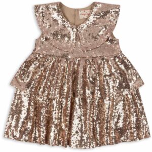 gold party dress