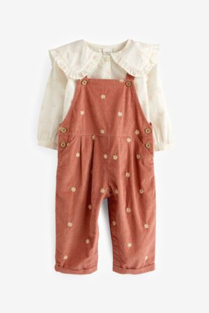 blouse and dungaree set