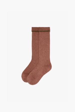 ribbed muted socks