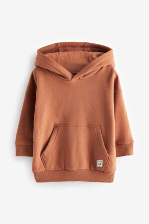 rust jersey hoodie