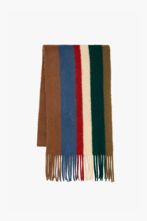 striped scarf