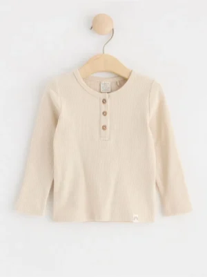 waffled henley top