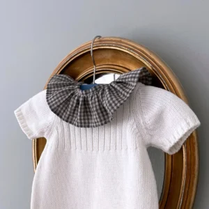 gingham collar