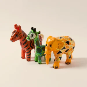 papier mache animals