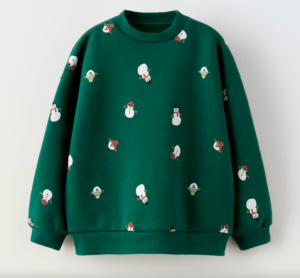 snowman sweatshirt