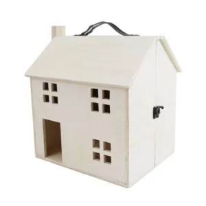wooden doll house
