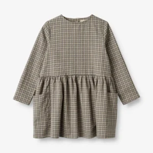 kids check dress