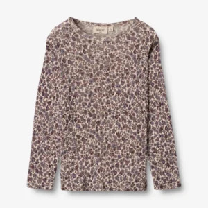 floral wool t-shirt