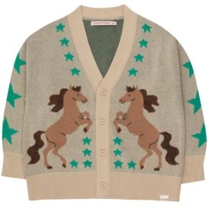 horse knit cardigan