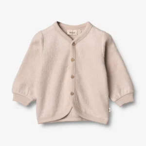 wool fleece baby cardigan