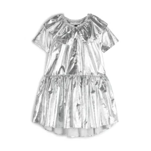 kids silver dress
