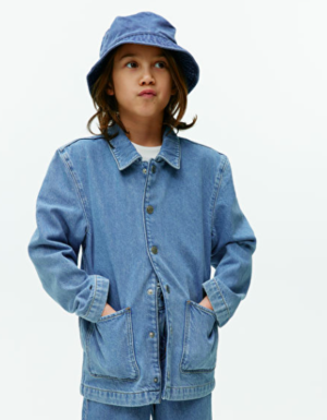 kids denim overshirt