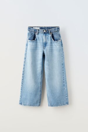 kids wide leg jeans