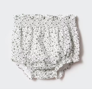 printed cotton blend bloomers