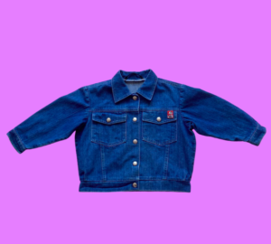 vintage kids denim jacket
