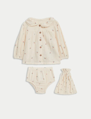 baby cotton outfit set