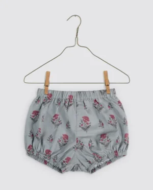 blue floral bloomers