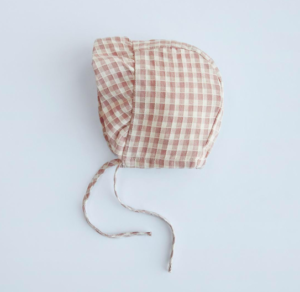 gingham bonnet