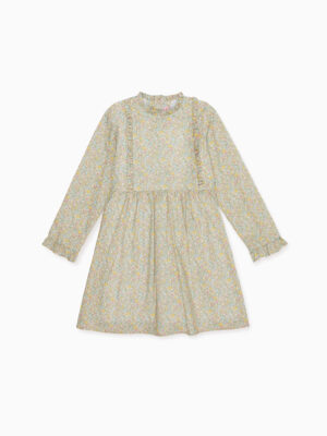 girls floral easter party dress