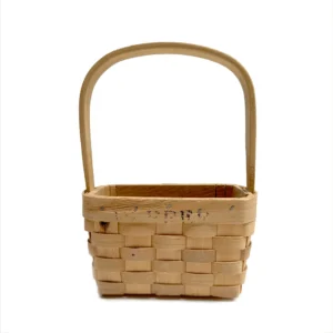 mini woven easter basket