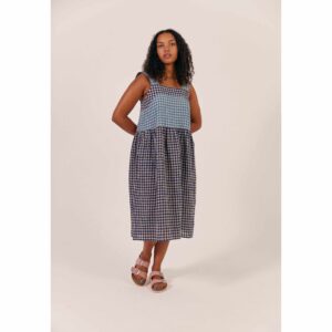 patchwork mum dress