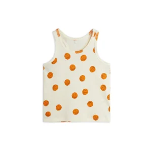 basketball print tank