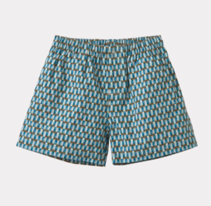 geo print shorts