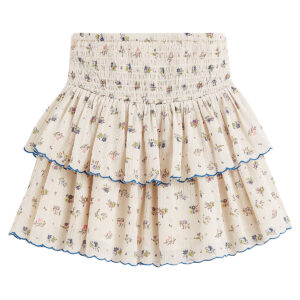 girls floral tiered skirt