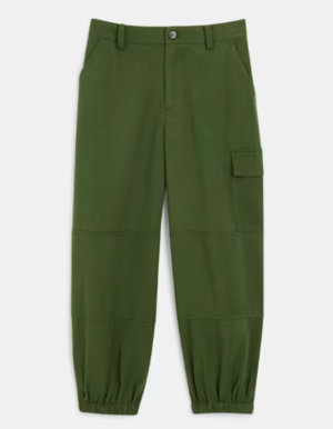 khaki cargo trousers
