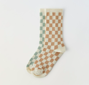 kids check socks