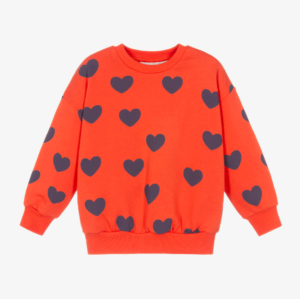red heart sweatshirt