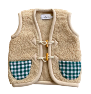 vintage style wool vest