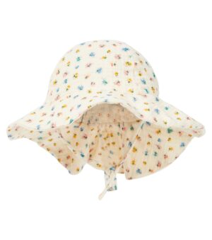 baby cotton printed sunhat