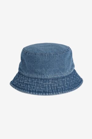 kids denim washed bucket hat