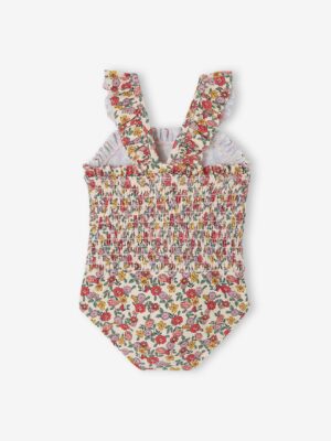 baby girl floral vintage style swimsuit