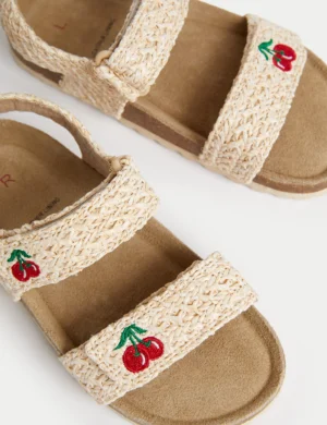 girls cherry sandals