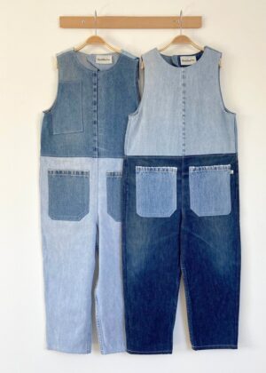 kids denim jumpsuit