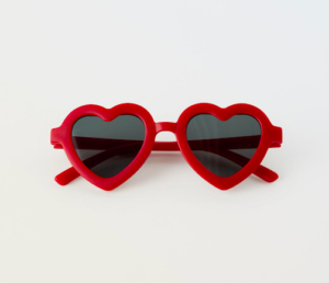 kids heart sunglasses