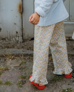 liberty print baby trousers