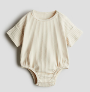 oversized terry romper