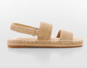 raffia braided sandals