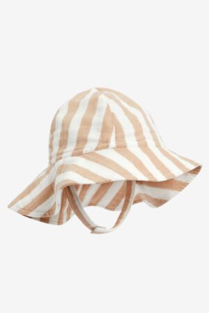 striped baby sun hat
