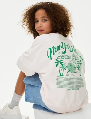 kids tennis sweatshirt