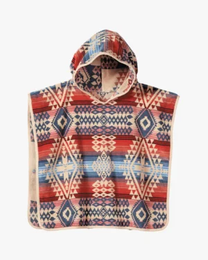 kids jacquard hooded towel