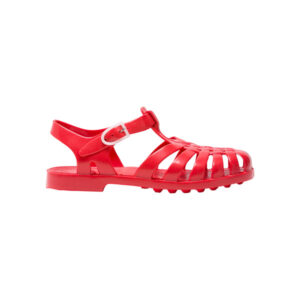 red kids jelly shoes